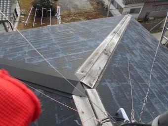 棟板金交換工事
