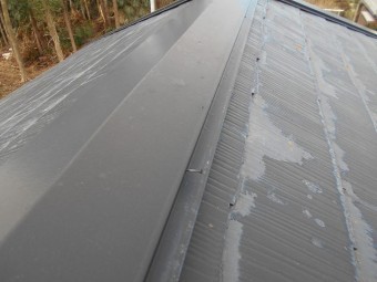 棟板金交換工事