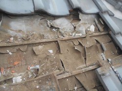 瓦屋根葺き替え工事