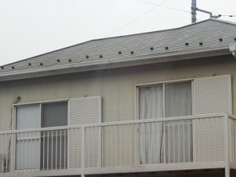 台風屋根被害工事