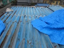 台風被害工事