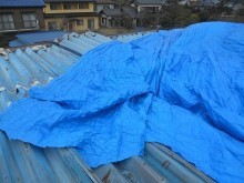 台風被害工事