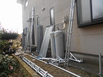足場架設工事