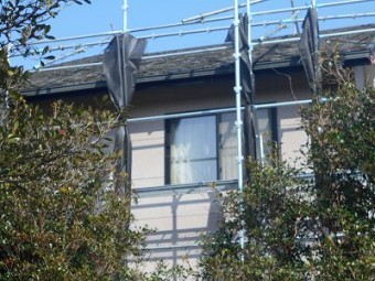 足場架設工事