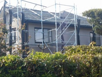 足場架設工事