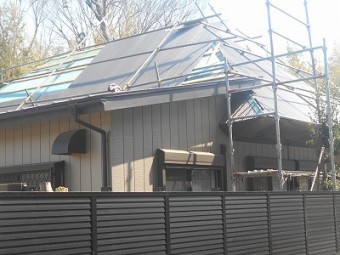 屋根葺き替え工事