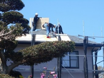 屋根葺き替え工事