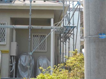 足場架設工事
