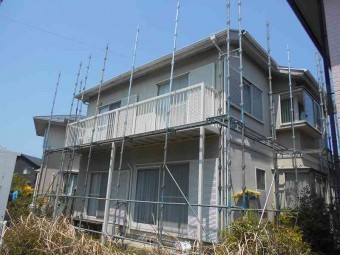 足場架設工事