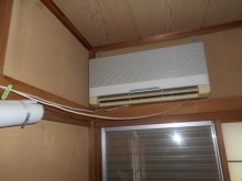 室内雨漏り