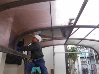 カーポート屋根工事