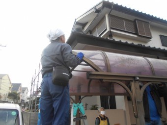 戸袋手直し工事
