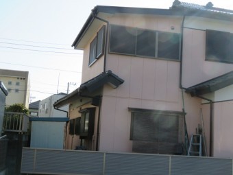 下屋根の落下