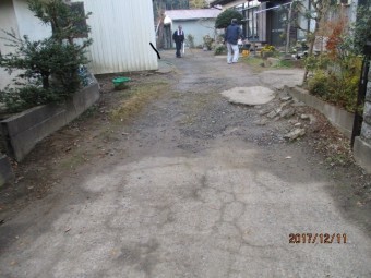 土間コンクリート打設工事