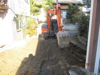 土間コンクリート打設工事