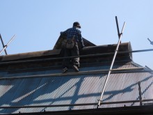 棟葺き替え工事