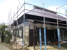 足場架設工事
