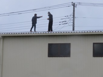 潮風被害状況