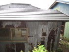 カバー工法で葺き替え