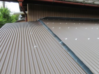 波トタン葺き替え工事
