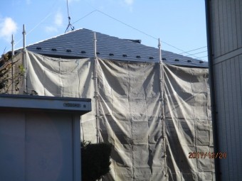 屋根葺き替え工事