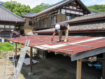 明り取り工事