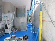 下塗り工事