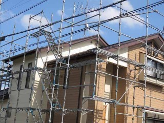 足場工事