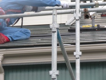 スレート屋根差し替え工事