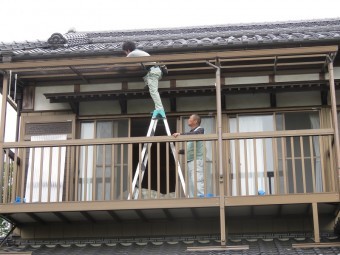ベランダ波板交換2