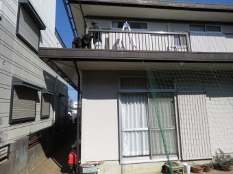 ベランダ解体