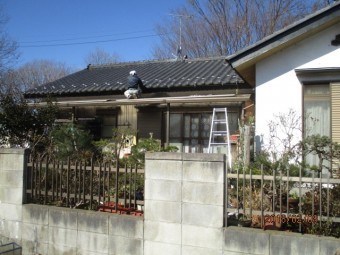 雨樋と波板の交換工事を
