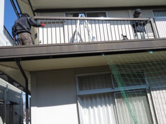 ベランダ解体
