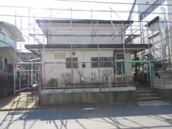 足場架設工事