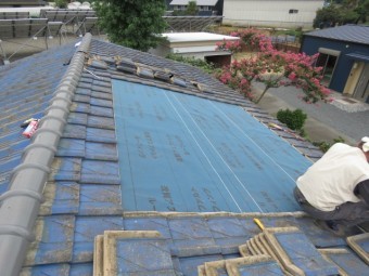 屋根葺き替え6