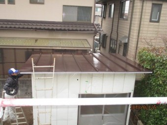 倉庫塗装工事