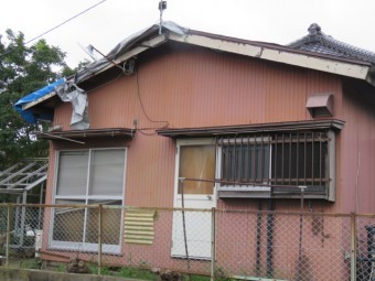 台風被害工事