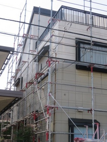 足場架設工事