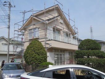 足場架設工事