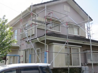 足場架設工事