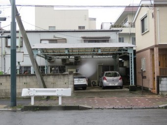 駐車場屋根張替工事2
