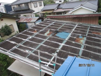 工場に屋根2