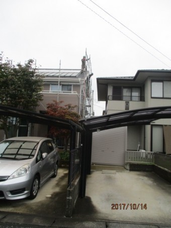 足場架設現場44