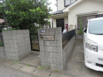 高橋邸駐車場新設工事2
