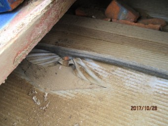 野地板の被害状況