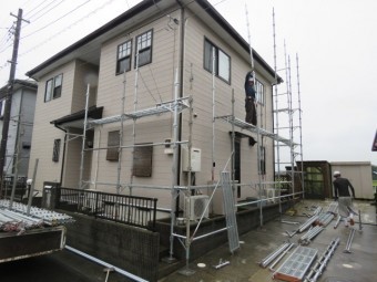 足場架設現場8