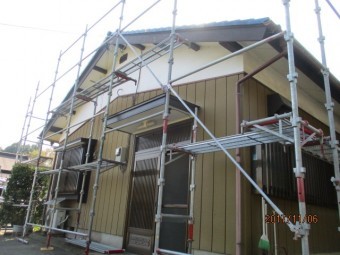 足場架設工事3