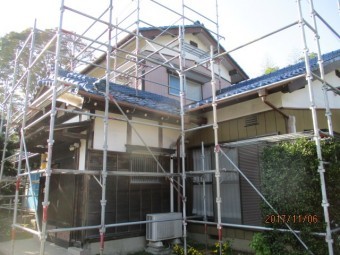 足場架設工事5
