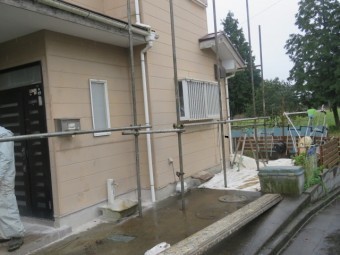 足場架設工事2