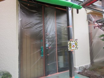 外壁塗装の上塗り